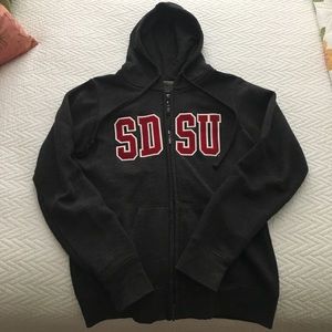 SDSU zip up jacket